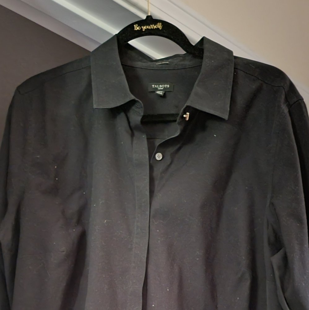 Plus Size Button Down Shirt